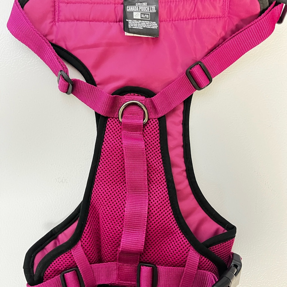 Pink Dog Harness Canada Pooch Ltd size XL